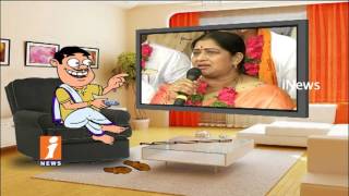 Watch Dada Funny Talk With Actress Kavitha Over Their Protest | Pin Counter | iNews Video