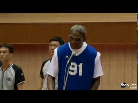 Watch Dennis Rodman's Birthday Song for Kim Jong-un News Video Video