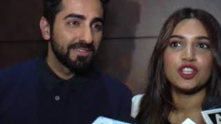 Watch Bollywood stars shine at the special screening of 'Shubh Mangal Saavdhan' Video