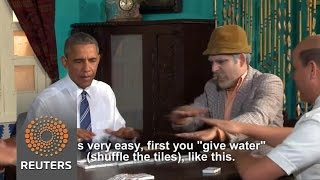 Watch Obama appears in Cuban TV skit News Video Video