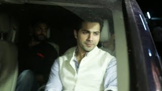 Watch Varun Dhawan At Salman's Eid Iftar Party 2017 | Galaxy Apartment Video