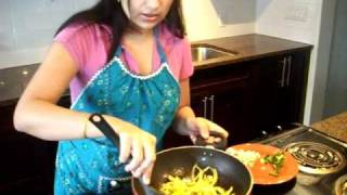 Watch Bell Peppers Masala, Capsicum Masala, Potatoes and Peppers dish Video