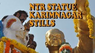 Watch Gautamiputra satakarni team NTR statue karimnagar stills  II latest tollywood photo gallery Video