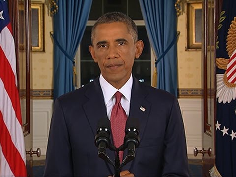 Watch Obama Appeals for Support for Military Campaign News Video Video