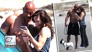 Watch SHIRTLESS Dwayne Johnson Gets COZY With Girlfriend Lauren Video