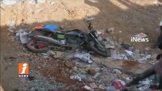 Watch Accident at LB Nagar Near Chintalkunta Flyover | i News Video
