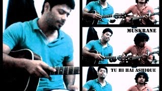 Watch muskurane - city lights ( 2014 ) | tu hi hai aashique - Dishkyaoon | cover by Raenit Singh| acoustic Video