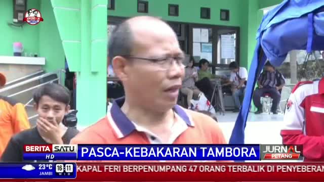 Watch Bentuan Korban Kebakaran Tambora Mulai Mengalir Video