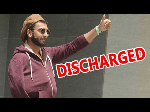 Watch Ranveer Singh Discharged From Hospital POST SURGERY | LehrenTV Video
