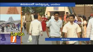 Watch Sun Heat Effect On Devotees At Tirumala Due To Summer | Tirupati | iNews Video