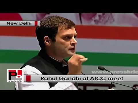 Watch Rahul Gandhi- Common people should be able to enter this, enter politics with ease Video