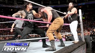 Watch Roman Reigns & Randy Orton vs. Bray Wyatt & Braun Strowman: WWE SmackDown, Oct. 8, 2015 Video