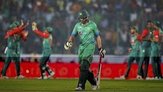 Watch Shahid Afridi 49 off 19 balls Pakistan Vs Bangladesh World Cup 2016 T20 Highlights Video