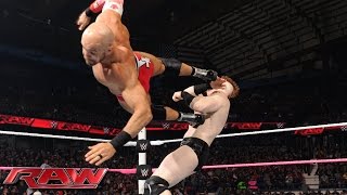 Watch Neville & Cesaro vs. King Barrett & Sheamus: WWE Raw, October 12, 2015 Video