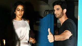 Watch Future Jodi Sara Ali Khan And Sushant Singh Rajput Spotted At Olive Video