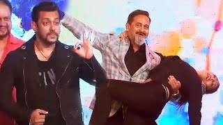 Watch Salman's Ladylove Iulia Vantur's LIVE DANCE With Mahesh Manjrekar | Rubiks Cube Music Launch Video