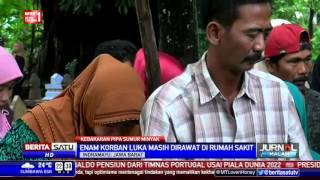 Watch Korban Terbakarnya Pipa Sumur Minyak Pertamina Dikebumikan Video