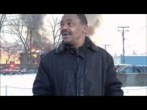 Watch Detroit Man Describes Waking Up to Massive Fire News Video Video