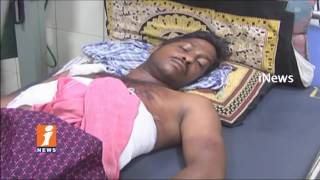 Watch Interest Merchant Attacks On 3 Persons With Knife In Guntur | iNews Video