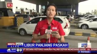 Watch Suasana Arus Balik di Pintu Tol Cikarang Utama Video