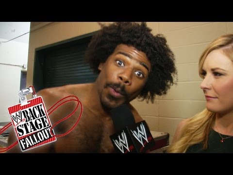 Watch X- Woods stealing from Tons of Funk? - Backstage Fallout - December 2, 2013 -WWE Wrestling Video Video