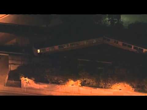 Watch SF Subway Car Dangles Off Bridge News Video Video