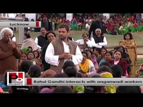 Watch Rahul Gandhi- Every woman should stand on her feet Video