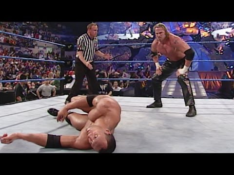 Watch Rob Van Dam vs. The Rock- SmackDown, October 25, 2001 - WWE Wrestling Video Video