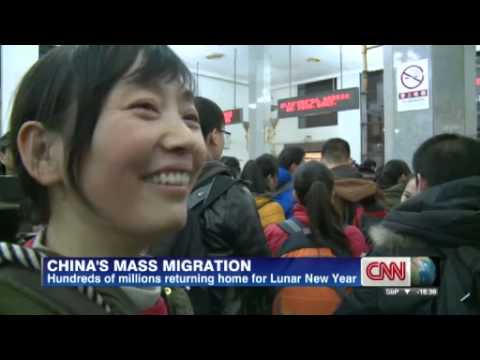 Watch China's Great migration Following the journey home News Video Video