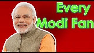 Watch Every MODI Fan Be Like || THE CRAZZY STREET Video