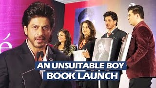 Watch Shahrukh Khan LAUNCHES Karan Johar's Book AN UNSUITABLE BOY Video