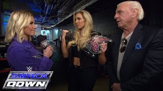 Watch Renee Young reveals a WrestleMania Triple Threat Match for the Divas Title: SmackDown, Mar. 3, 2016 Video