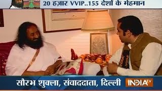 Watch Sri Sri Ravi Shankar on World Culture Festival Event  Along Yamuna in Delhi Video