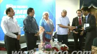 Watch Somendra Harsh - MSME Award 2011 , danik bhaskar MSME award for IT services to cyber ash Video