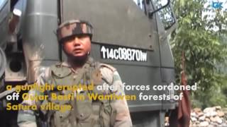 Watch Two militants killed in ongoing gunfight in Tral forests in south Kashmir Video
