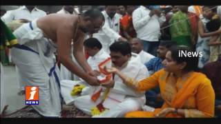 Watch Lagadapati Rajagopal Visits Yadadri Temple | Special Prayers Yet | iNews Video