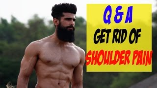 Watch SHOULDER PAIN Treatment, SOYA & Estrogen, VEGETARIAN Muscle Gains, Get Rid of SIDE BELLY FAT|  Q & A Video