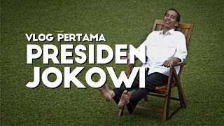 Watch VLOG PERTAMA PRESIDEN JOKOWI Video