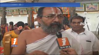Watch Sree Seetha Ramula Kalyana Utsavam Starts In Bhadrachalam Temple | Telangana | iNews Video