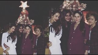 Watch Pregnant Kareena and her Besties have Pre-Christmas party Before the Baby Arrives Video