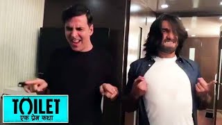 Watch Akshay & Ranveer GOES Crazy Over Toilet Ek Prem Katha SUCCESS Video