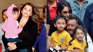 Watch Bollywood Stars Posed With Their Kids - CUTE Moments Video