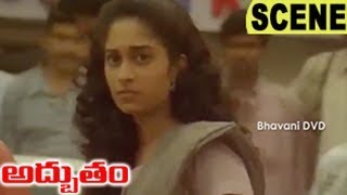 Watch Ajith Saves Dhamu From Goons - Action Scene - Adbutham Movie Scenes Video