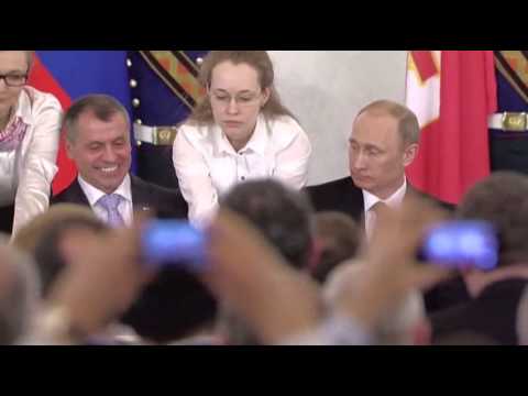 Watch Crimean Leaders Sign Treaty to Join Russia News Video Video