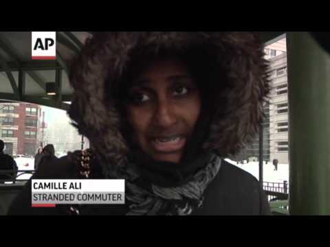Watch New Jersey Hammered by Snow Storm News Video Video