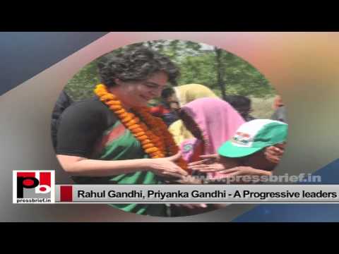 Watch Rahul Gandhi and Priyanka Gandhi-young Congress leaders with modern vision Video