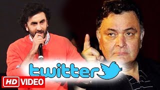 Watch Ranbir TROLLS His Daddy Rishi Kapoor Over Twitter Video
