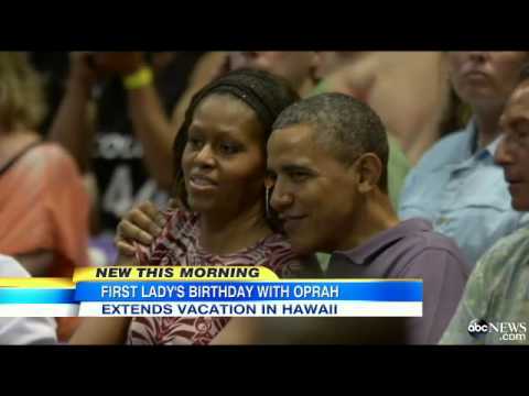 Watch Michelle Obama's Early Birthday Gift News Video Video