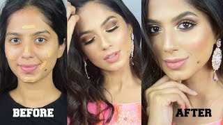 Watch SUBTLE & FRESH Party Makeup FOR BROWN/DARK/INDIAN SKIN I Indian Wedding Makeup Video