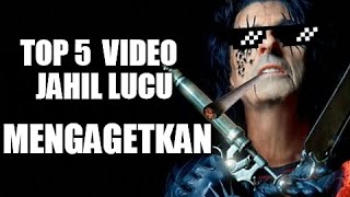 Watch Top 5 Video Jahil Lucu dan Mengagetkan Video